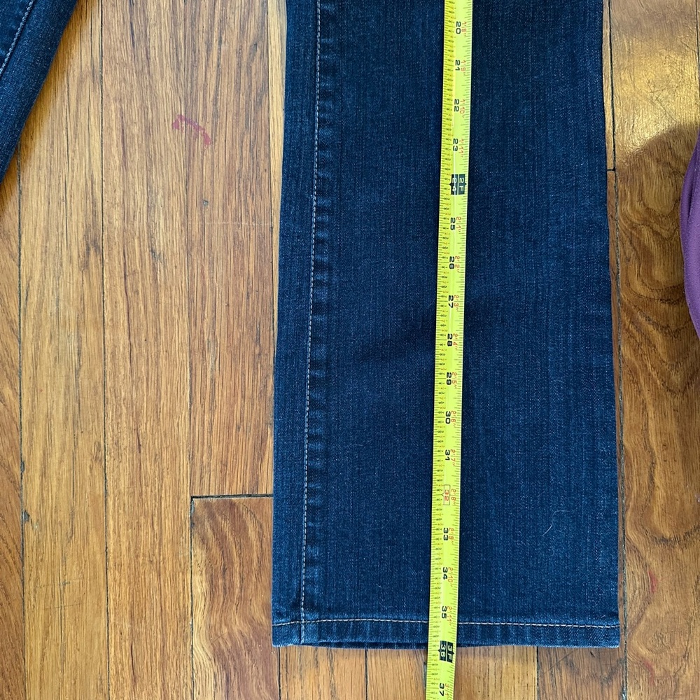Women’s Ann Taylor Loft Curvy Bootcut Jeans 10 Petite - New - Picture 8 of 8